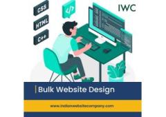 Cost of Bulk Website Design in India
