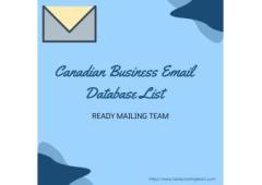 Ready Mailing Team's Canadian business email database list released for your business growth