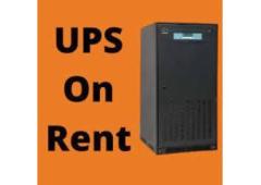 Reliable UPS Rentals for Uninterrupted Power!